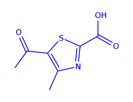 5-ethanoyl-4-methyl-2-thiazolecarboxylic acid,5-ethanoyl-4-methyl-2-thiazolecarboxylic acid