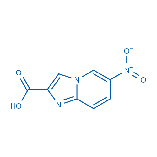 6-硝基咪唑并[1,2-a]吡啶-2-羧酸,6-Nitroimidazo[1,2-a]pyridine-2-carboxylic acid