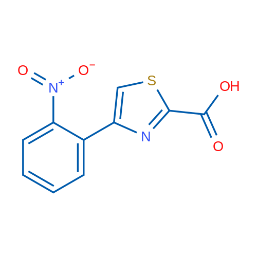 4-(2-硝基苯基)噻唑-2-甲酸,4-(2-Nitrophenyl)thiazole-2-carboxylic acid