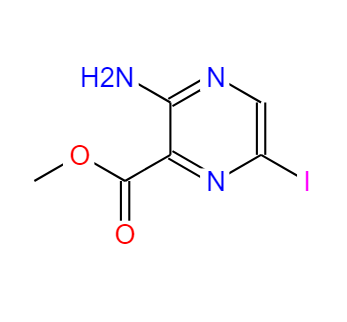3-氨基-6-碘吡嗪-2-羧酸甲酯,Methyl3-amino-6-iodopyrazine-2-carboxylate