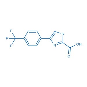 4-(4-(Trifluoromethyl)phenyl)thiazole-2-carboxylic acid
