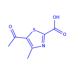 5-ethanoyl-4-methyl-2-thiazolecarboxylic acid,5-ethanoyl-4-methyl-2-thiazolecarboxylic acid