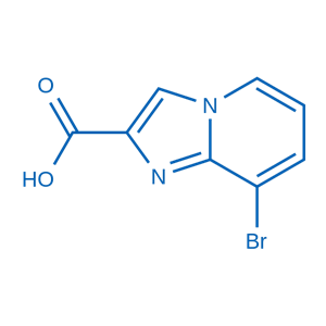 8-溴咪唑并[1,2-a]吡啶-2-羧酸,8-Bromoimidazo[1,2-a]pyridine-2-carboxylic acid