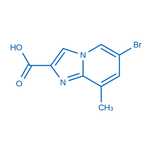 6-Bromo-8-methylimidazo[1,2-a]pyridine-2-carboxylic acid
