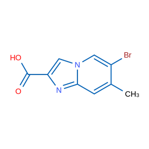 6-Bromo-7-methylimidazo[1,2-a]pyridine-2-carboxylic acid,6-Bromo-7-methylimidazo[1,2-a]pyridine-2-carboxylic acid