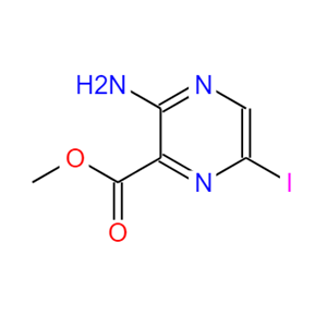 3-氨基-6-碘吡嗪-2-羧酸甲酯,Methyl3-amino-6-iodopyrazine-2-carboxylate