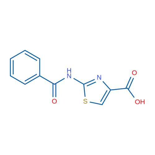 2-(benzoylamino)-1,3-thiazole-4-carboxylic acid,2-(benzoylamino)-1,3-thiazole-4-carboxylic acid