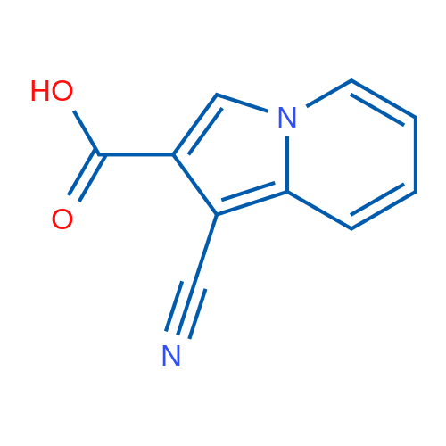 1-氰基吲哚嗪-2-羧酸,1-Cyanoindolizine-2-carboxylic acid