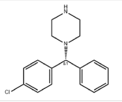 左西哌嗪,(R)-1-[(4-Chlorophenyl)phenylmethyl]piperazine