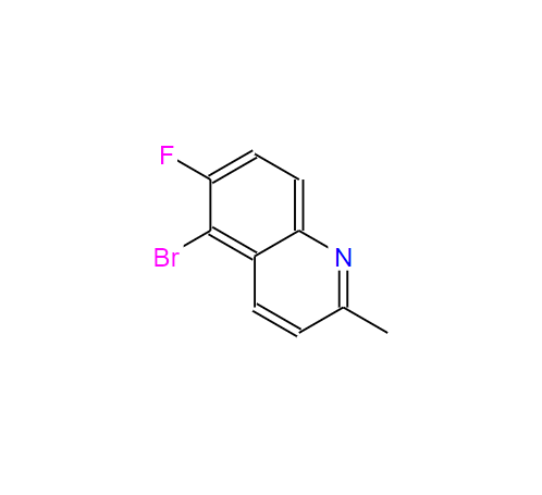 5-溴-6-氟-2-甲基喹啉,5-bromo-6-fluoro-2-methylquinoline