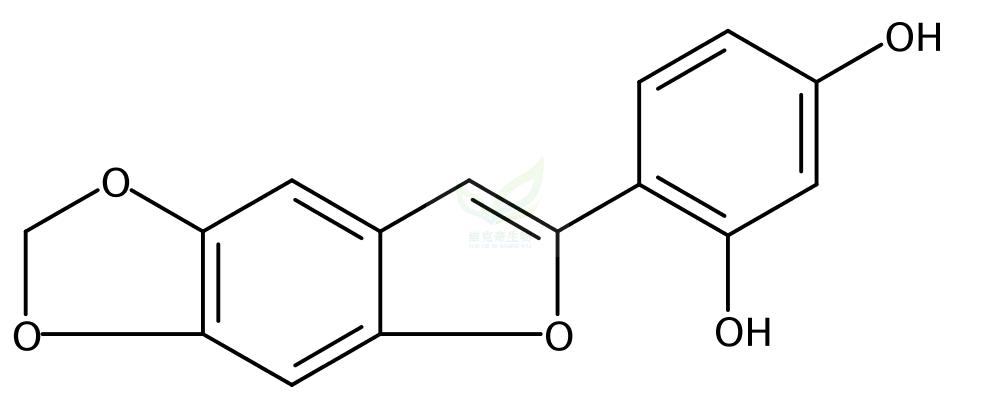 2-(2,4-Dihydroxyphenyl)-5,6-methylenedioxybenzofuran (ABF)