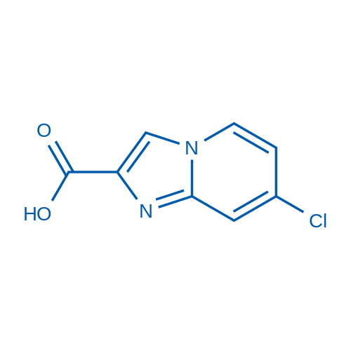 7-氯咪唑并[1,2-a]吡啶-2-羧酸,7-Chloroimidazo[1,2-a]pyridine-2-carboxylic acid