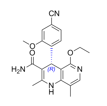 非奈利酮杂质07,(R)-4-(4-cyano-2-methoxyphenyl)-5-ethoxy-2,8-dimethyl-1,4-dihydro-1,6-naphthyridine-3-carboxamide