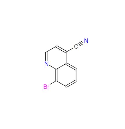 8-溴喹啉-4-甲腈,8-bromoquinoline- 4-carbonitrile