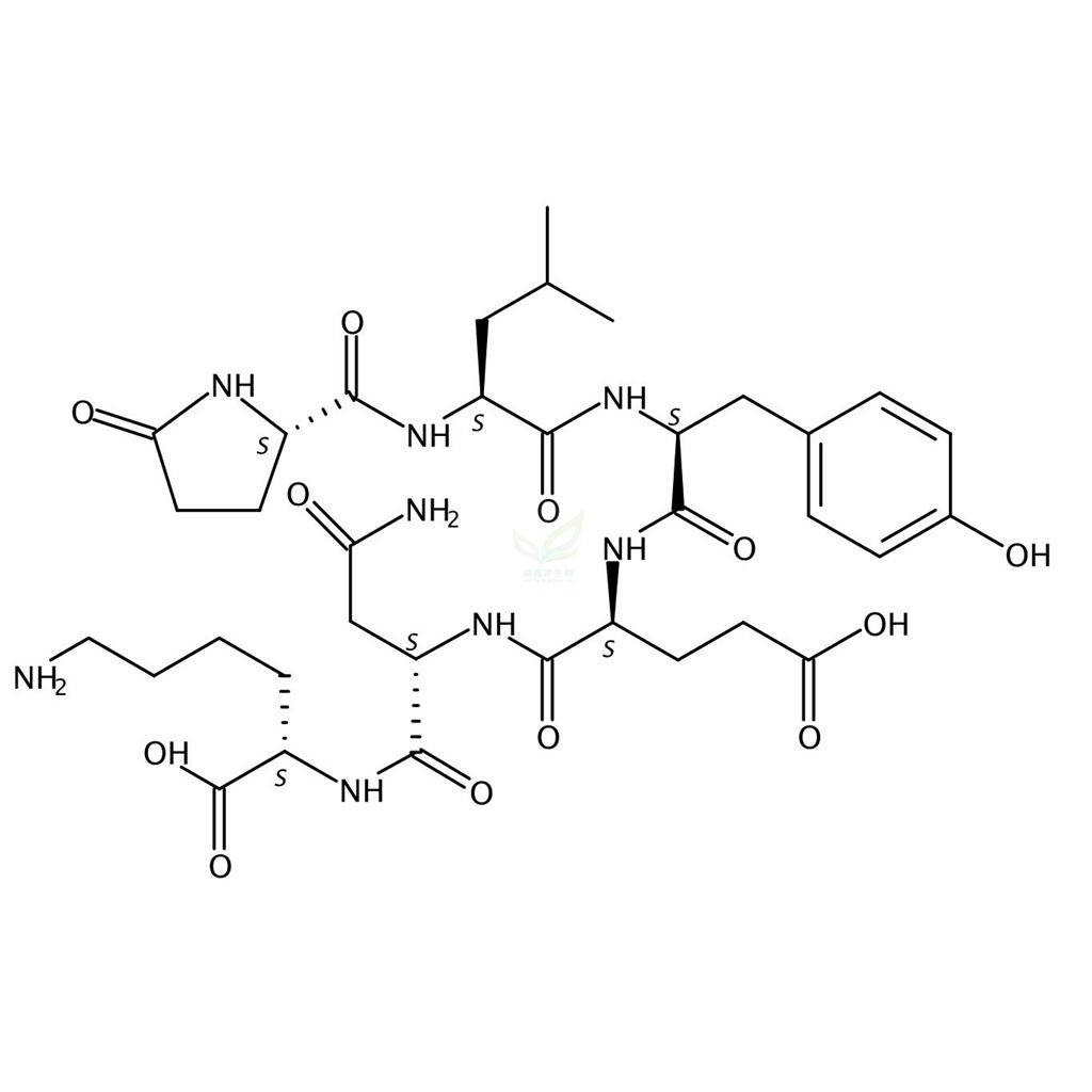 神经降压肽Neurotensin(1-6),5-Oxo-L-prolyl-L-leucyl-L-tyrosyl-L-α-glutamyl-L-asparaginyl-L-lysine