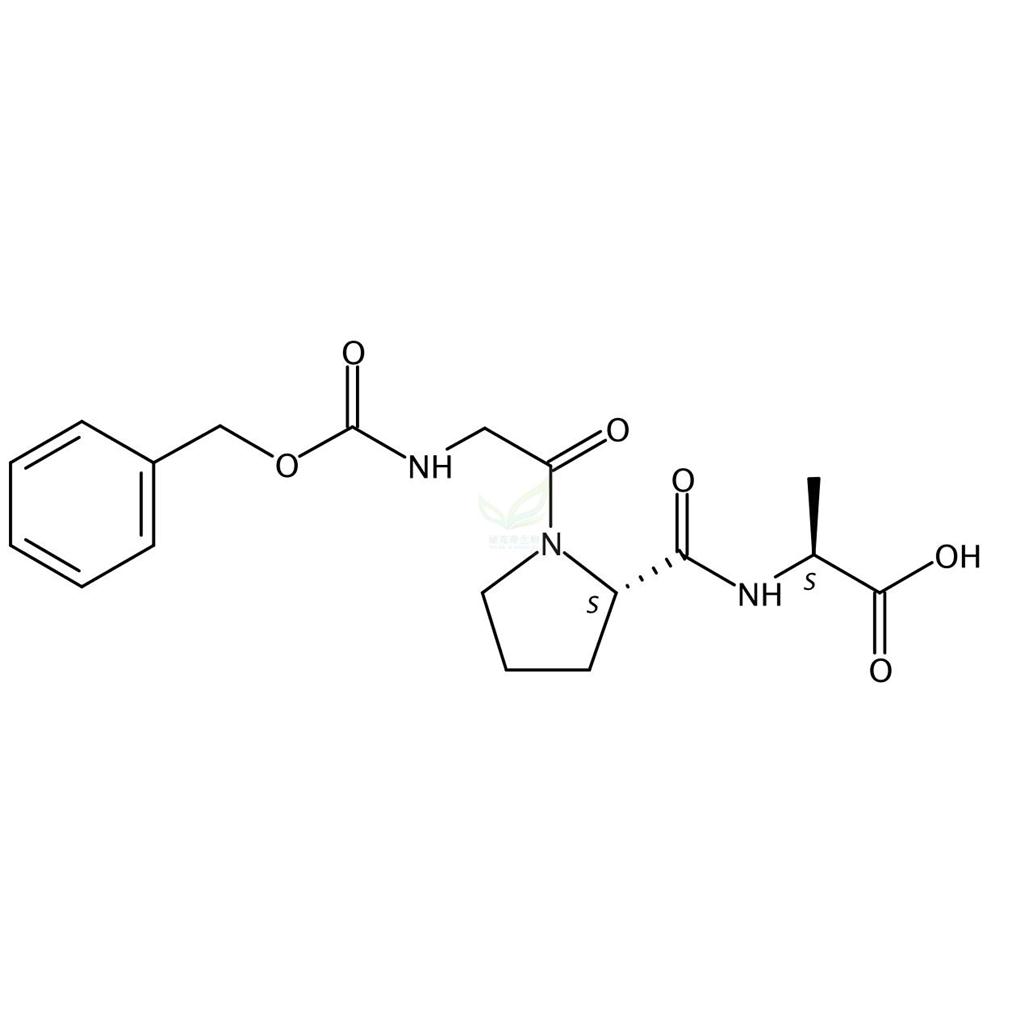 苄氧羰基-甘氨酰-脯氨酰-丙氨酸,N-[(Phenylmethoxy)carbonyl]glycyl-L-prolyl-L-alanine