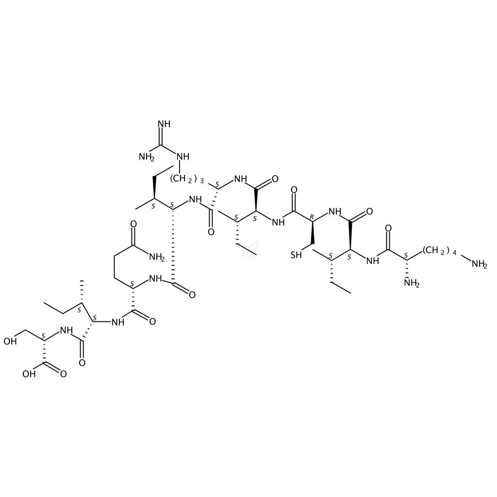 L-Lysyl-L-isoleucyl-L-cysteinyl-L-isoleucyl-L-arginyl-L-isoleucyl-L-glutaminyl-L-isoleucyl-L-serine