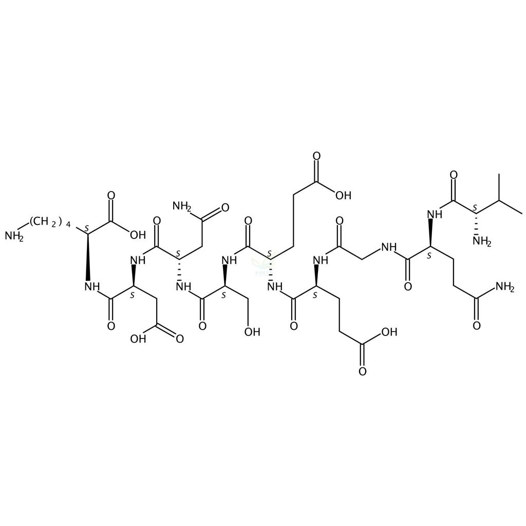 L-纈氨酰-L-谷氨酰甘氨酰-L-alpha-谷氨酰-L-alpha-谷氨酰-L-絲氨酰-L-天冬氨酰胺酰-L-alpha-天冬氨酰-L-賴氨酸,Sclavo peptide