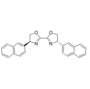 ( 4S , 4′S)-4，4′，5，5′-四氢- 4，4′-二- 2 -萘基- 2，2′-联恶唑,2,2'-Bioxazole, 4,4',5,5'-tetrahydro-4,4'-di-2-naphthalenyl-, (4S,4'S)-