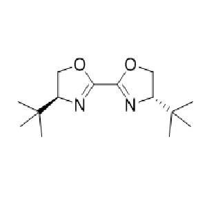 ( 4S , 4′S)-4，4′- 二( 1 , 1 -二甲基乙基)-4，4′，5，5′-四氫- 2，2′-聯(lián)惡唑,2,2'-Bioxazole, 4,4'-bis(1,1-dimethylethyl)-4,4',5,5'-tetrahydro-, (4S,4'S)-