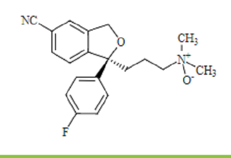 (S)-西酞普兰 N-氧化物 (Escitalopram N-Oxide),(S)-Citalopram N-Oxide (Escitalopram N-Oxide)