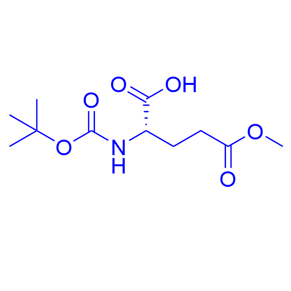 BOC-L-谷氨酸-5-甲酯;N-叔丁氧羰基-L-谷氨酸 5-甲酯,Boc-L-glutamic acid 5-methyl ester;(S)-2-((tert-Butoxycarbonyl)amino)-5-methoxy-5-oxopentanoic acid