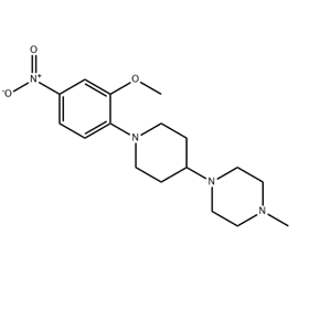 1-(1-(2-甲氧基-4-硝基苯基)哌啶-4-基)-4-甲基哌嗪