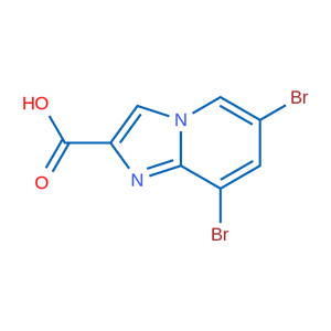6,8-Dibromoimidazo[1,2-a]pyridine-2-carboxylic acid,6,8-Dibromoimidazo[1,2-a]pyridine-2-carboxylic acid