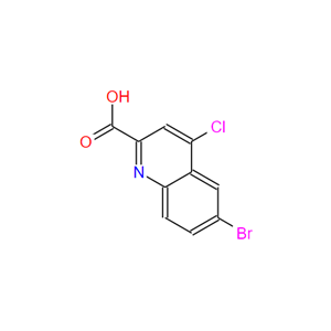 6-溴-4-氯-2-喹啉甲酸