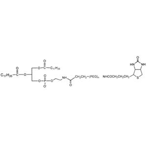 DSPE-PEG-Biotin，85437-57-0，磷脂-聚乙二醇-生物素