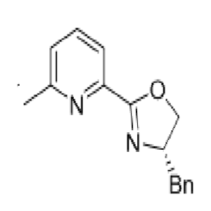 (S)-4-苄基-2-(6-甲基吡啶-2-基)-4,5-二氢恶唑,Pyridine, 2-[(4S)-4,5-dihydro-4-(phenylmethyl)-2-oxazolyl]-6-methyl-