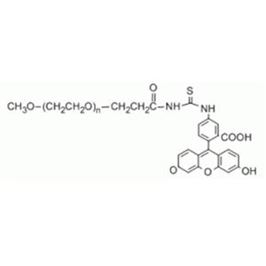 FITC-PEG-NHS，荧光素聚乙二醇活性酯