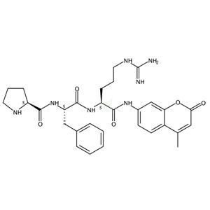 苯并氨酸-7-胺基-4-甲基香豆素,L-Prolyl-L-phenylalanyl-L-arginine-4-methylcoumaryl-7-amide