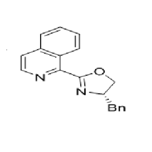 (S)-4-苄基-2-(异喹啉-1-基)-4,5-二氢噁唑,Isoquinoline, 1-[(4S)-4,5-dihydro-4-(phenylmethyl)-2-oxazolyl]-