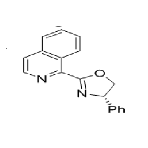 (S)-2-(异喹啉-1-基)-4-苯基-4,5-二氢噁唑,Isoquinoline, 1-[(4S)-4,5-dihydro-4-phenyl-2-oxazolyl]-