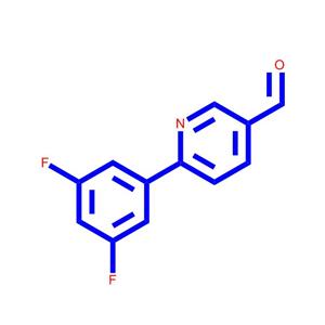 6-(3,5-二氟苯基)-3-吡啶甲醛