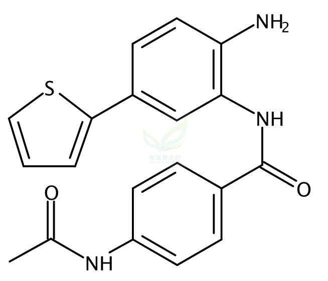 4-乙酰氨基-N-[2-氨基-5-(2-噻吩基)苯基]苯甲酰胺,BRD-6929