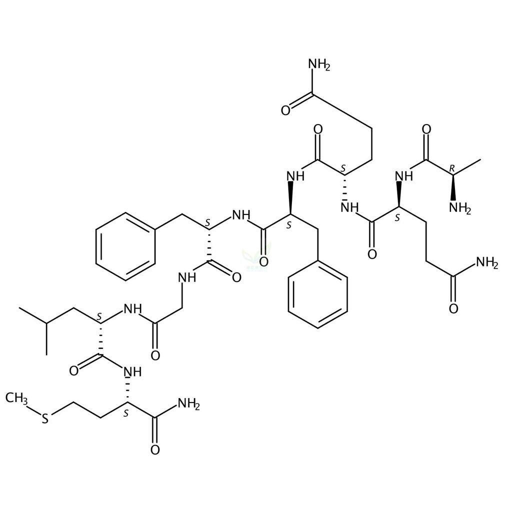 Substance P,1-de-L-arginine-2-de-L-proline-3-de-L-lysine-4-D-alanine-
