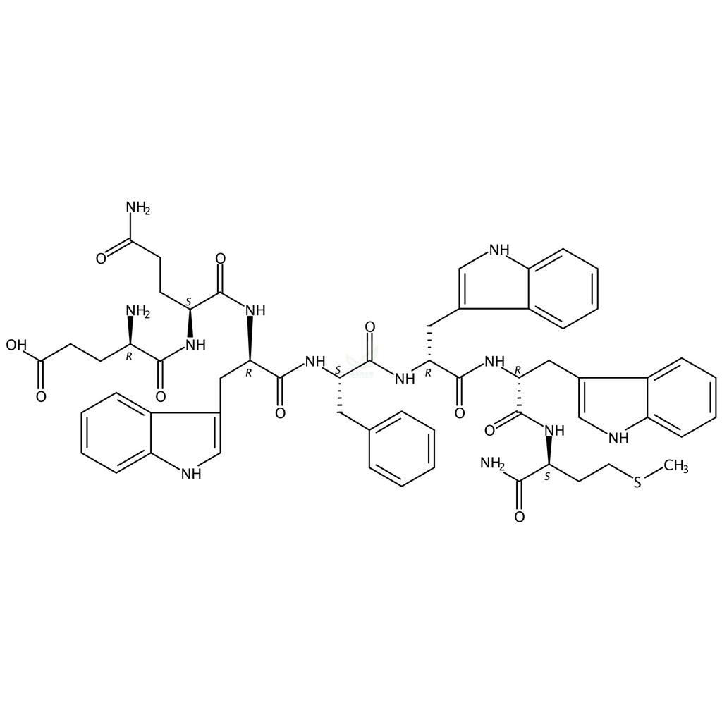 L-Methioninamide,D-α-glutamyl-L-glutaminyl-D-tryptophyl-L-phenylalanyl-D-tryptophyl-D-tryptophyl-