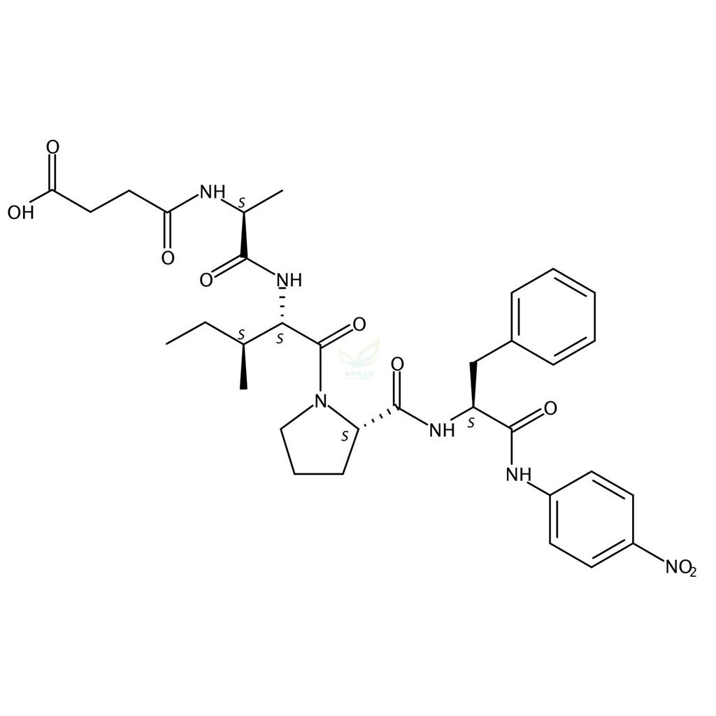 L-Phenylalaninamide,N-(3-carboxy-1-oxopropyl)-L-alanyl-L-isoleucyl-L-prolyl-N-(4-nitrophenyl)-