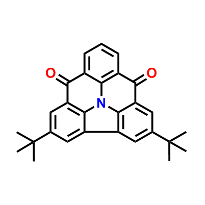 2,5-二叔丁基苯并[8,1]中氮茚并[2,3,4,5,6-defg]吖啶-7,11-二酮,2,5-di-tert-butylbenzo[8,1]indolizino[2,3,4,5,6-defg]acridine-7,11-dione