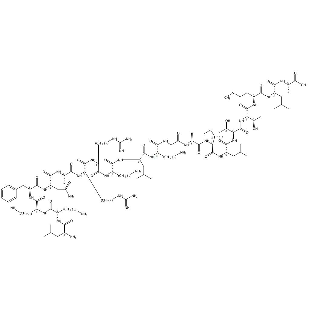 N-(3-甲基戊?；?亮氨酰蘇氨酰蘇氨酰-N-甲基蛋氨酰胺