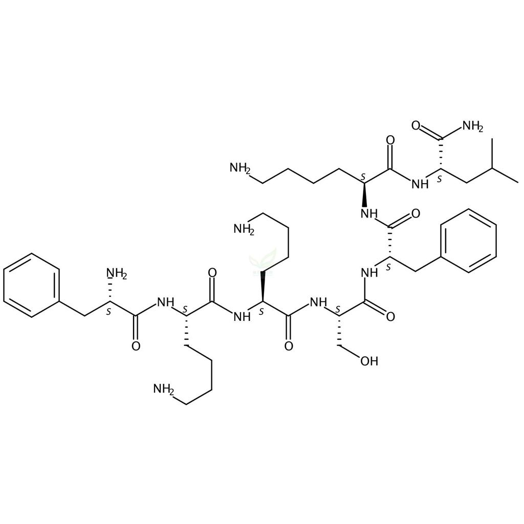 L-Leucinamide,L-phenylalanyl-L-lysyl-L-lysyl-L-seryl-L-phenylalanyl-L-lysyl-