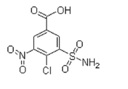 4-氯-3-硝基-5-磺酰胺基苯甲酸,4-Chloro-3-nitro-5-sulphamoylbenzoic acid