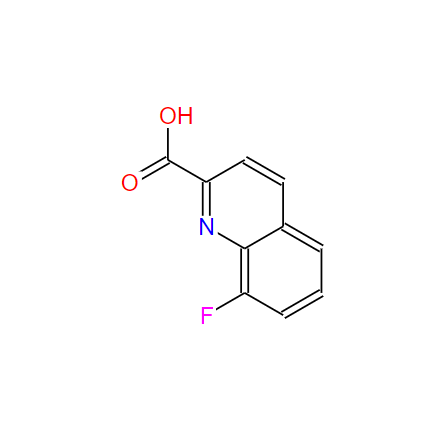 8-氟喹啉-2-羧酸,8-fluoroquinoline-2-carboxylic acid