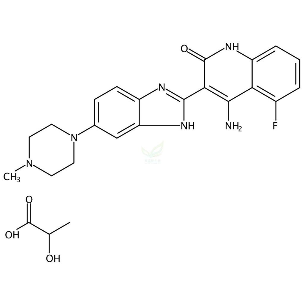 多韦替尼二乳酸,Dovitinib Dilactic Acid