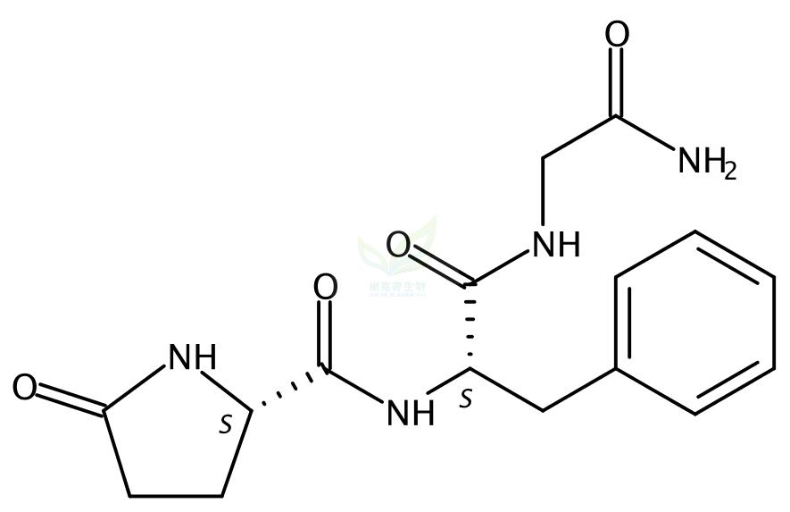 Glycinamide,5-oxo-L-prolyl-L-phenylalanyl-