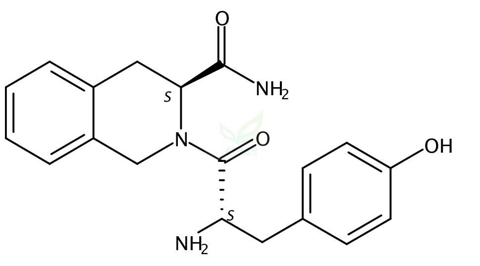 (3S)-2-[(2S)-2-Amino-3-(4-hydroxyphenyl)-1-oxopropyl]-1,2,3,4-tetrahydro-3-isoquinolinecarboxamide