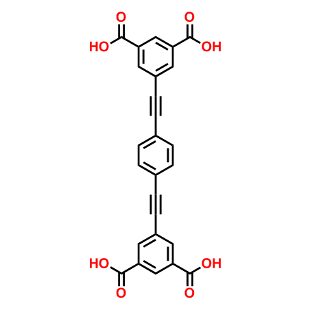 1,4-双(二羧基苯基乙炔基)苯,5,5'-(1,4-Phenylenebis(ethyne-2,1-diyl))diisophthalic acid