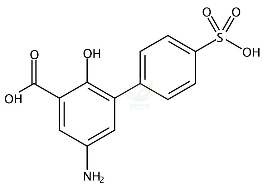 美沙拉嗪EP杂质P,5-Amino-2-hydroxy-4'-sulfo[1,1'-biphenyl]-3-carboxylic acid